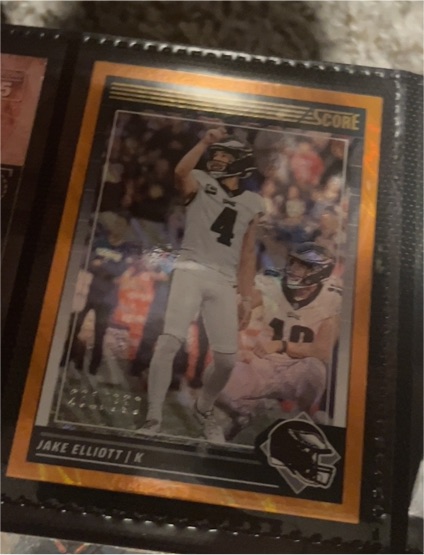 2024 Panini Score Football Jake Elliott — front