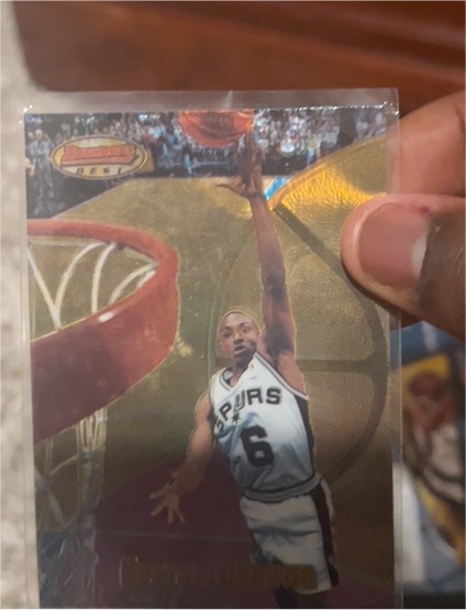 1997-98 Bowman's Best #33 Avery Johnson — front