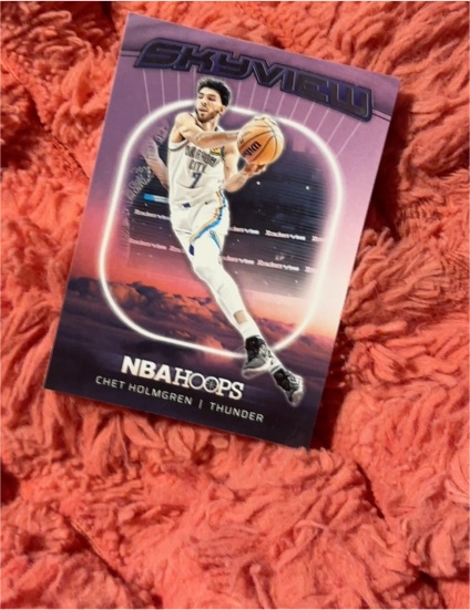 2024-25 Panini NBA Hoops Skyview #15 Chet Holmgren — front