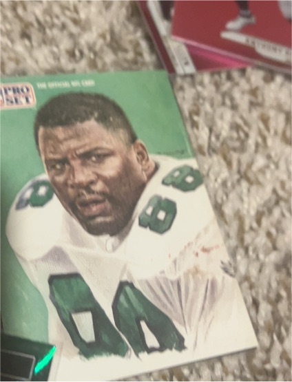 1991 Pro Set #386 Keith Jackson — front