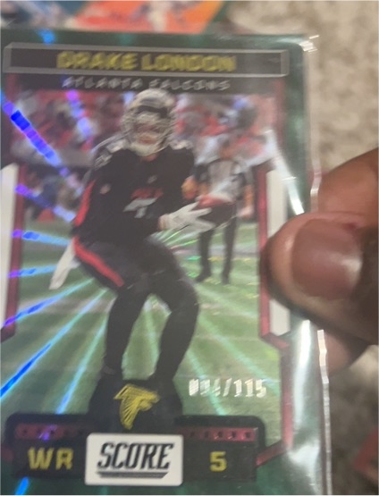 2023 Score #5 Drake London — front