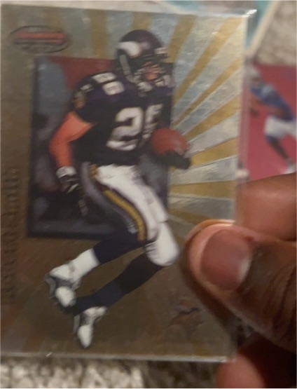 1999 Topps Chrome #115 Jamal Anderson — front