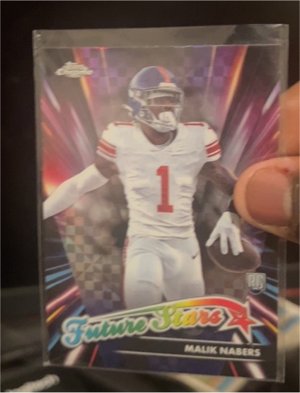 2024 Topps Chrome Future Stars #FS-9 Malik Nabers — front