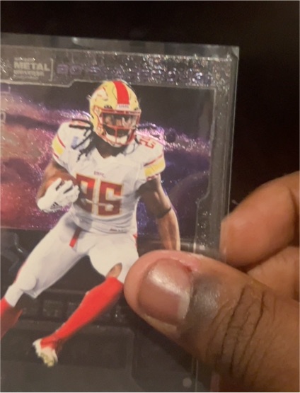 1996 Fleer Metal Silver Emmitt Smith — front