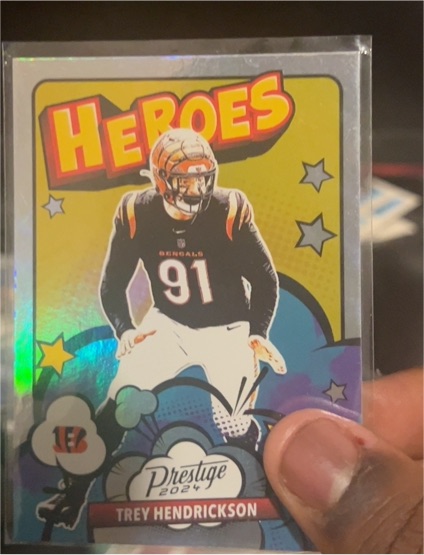 2024 Panini Prestige Heroes #1 Trey Hendrickson — front