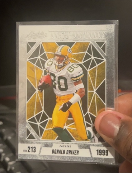 2024 Panini Absolute Draft Diamonds #213 Donald Driver — front