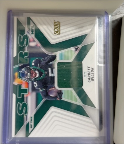 2025 Score Stars of the NFL #SNJ-GWN Garrett Wilson — front