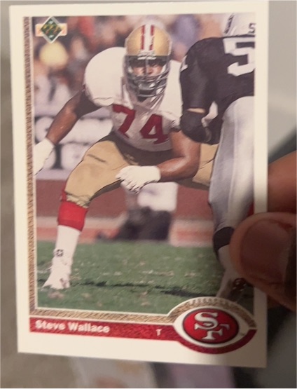 1991 Upper Deck #677 Steve Wallace — front