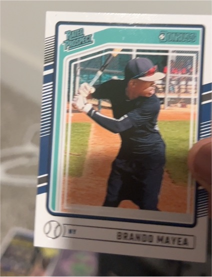 2024 Donruss Rated Prospects #200 Brando Mayea — front