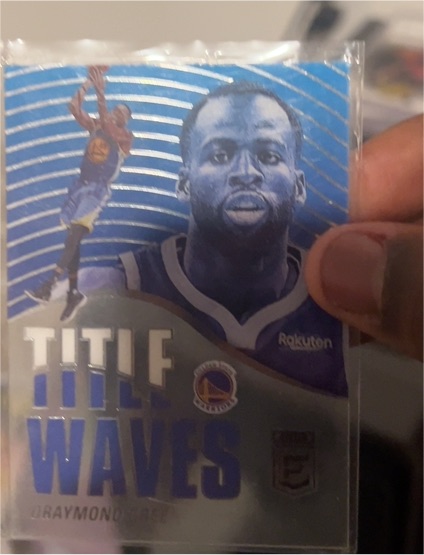 2021-22 Panini Donruss Elite Title Waves #10 Draymond Green — front