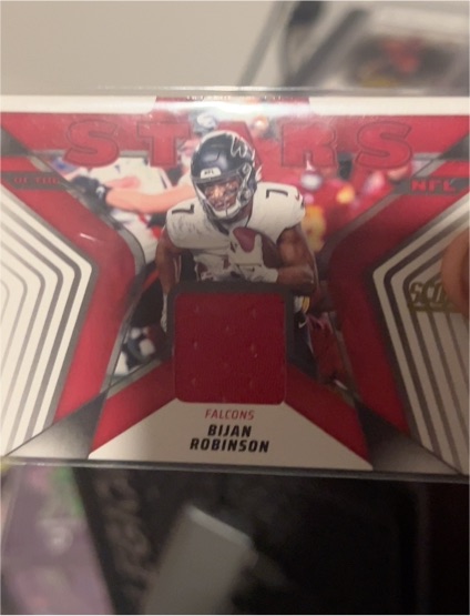 2025 Panini Score Stars of the NFL #SNJ-BRN Bijan Robinson — front