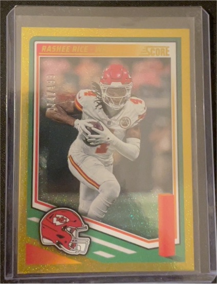 2025 Panini Score #182 Rashee Rice — front