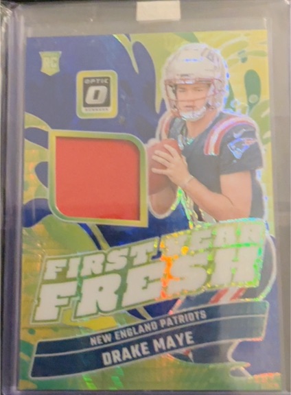 2024 Panini Donruss Optic #FYF-DME Drake Maye — front