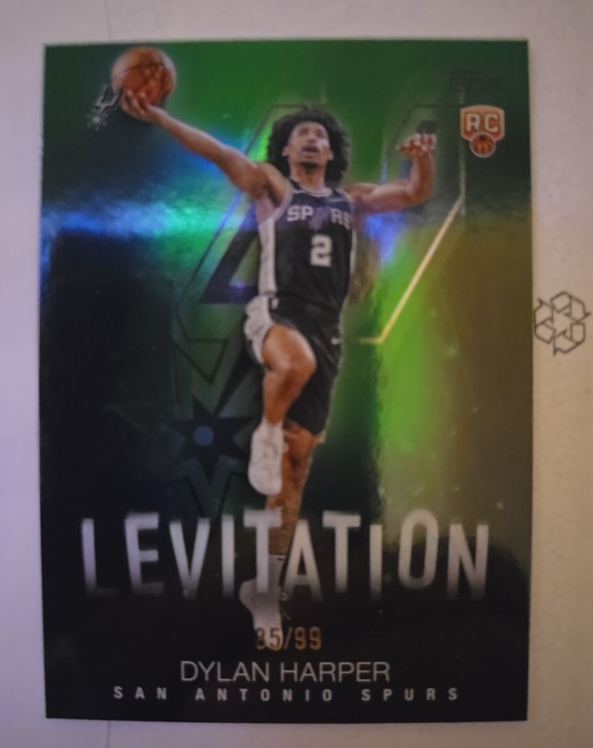 2025-26 Topps #L-17 Dylan Harper Levitation — front