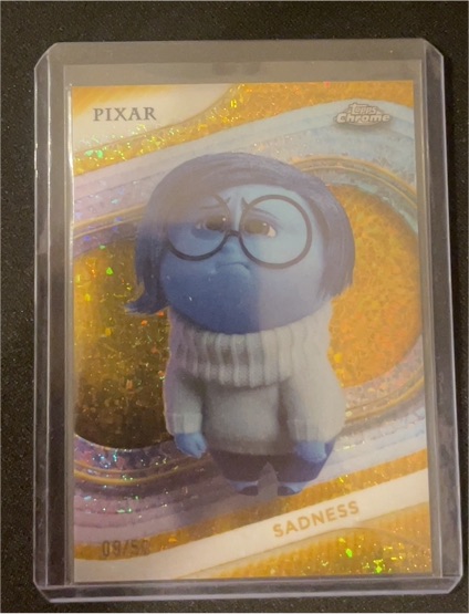2025 Topps Chrome Disney #83 Sadness — front