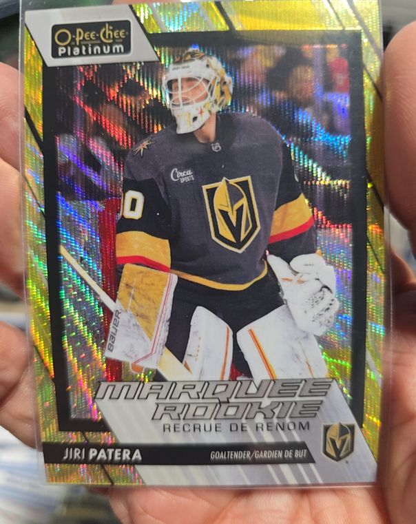 2023-24 O-Pee-Chee Platinum #268 Jiri Patera Marquee Rookie — front
