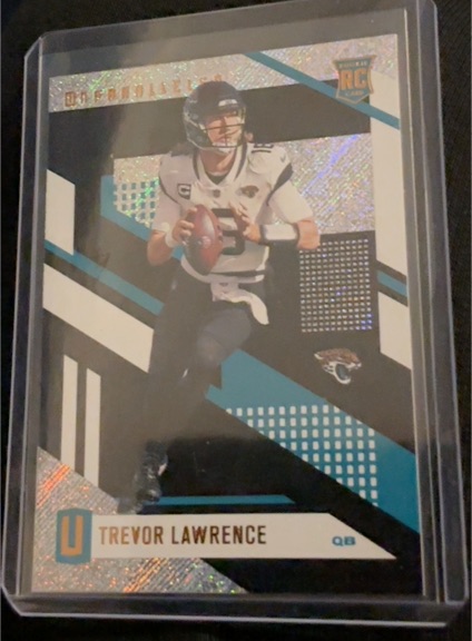 2021 Panini Chronicles Unparalleled #UNP-15 Trevor Lawrence — front