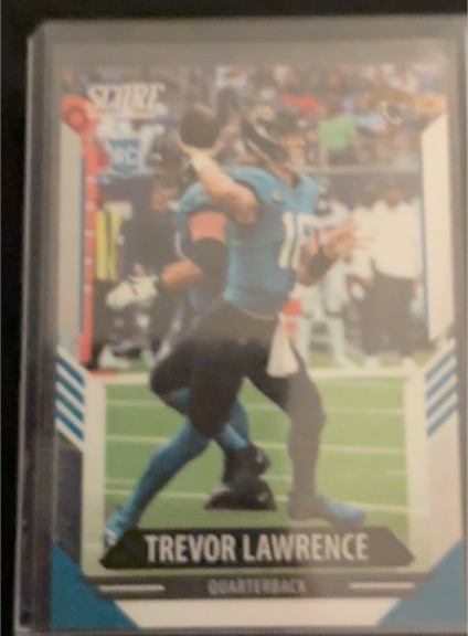 2021 Panini Chronicles Score #401 Trevor Lawrence — front