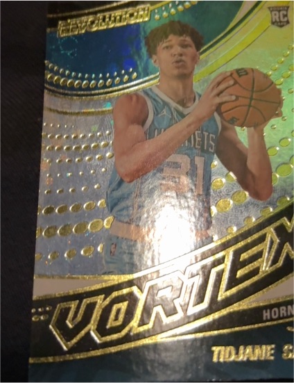 2024-25 Panini Revolution Vortex #Tidiane Sy Hornets — front