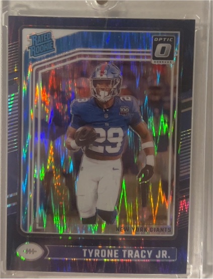 2024 Panini Donruss Optic #259 Tyrone Tracy Jr. — front