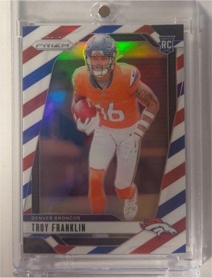 2024 Panini Prizm #393 Troy Franklin — front