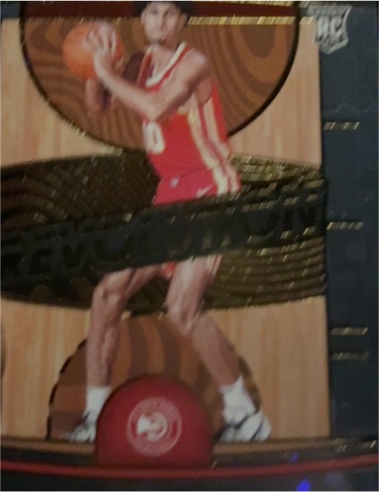 2024-25 Panini Revolution #21 Zaccharie Risacher Hardwood Legacy — front