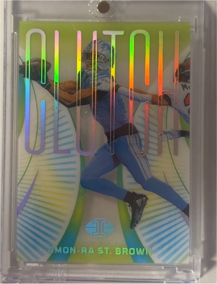 2024 Panini Illusions #9 Amon-Ra St. Brown Clutch — front