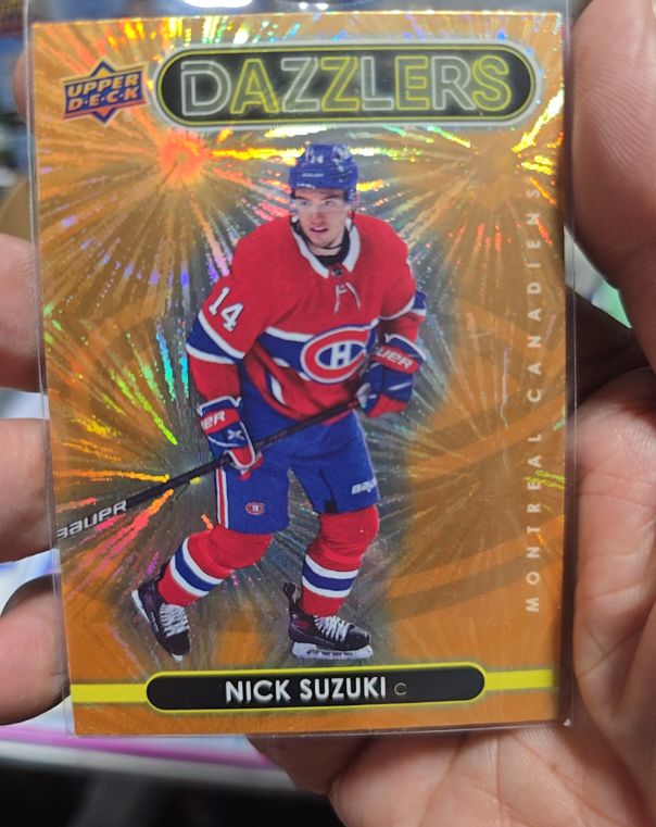2021-22 Upper Deck Dazzlers #DZ-26 Nick Suzuki — front