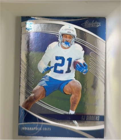 2025 Panini Absolute Football #118 DJ Giddens — front