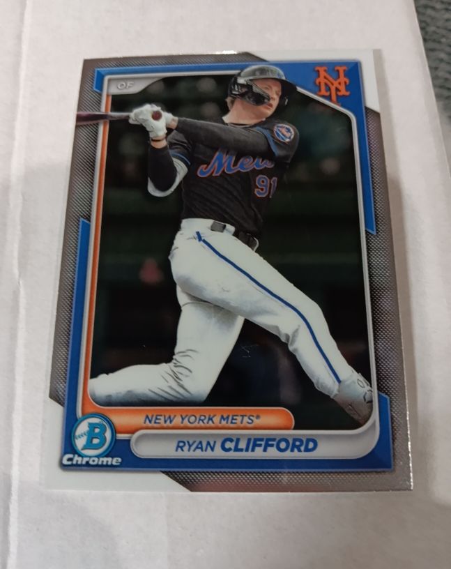 2024 Bowman Chrome #BCP-1 Ryan Clifford — front