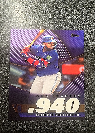 2025 Topps Series 2 OPS Leaders #OPS-6 Vladimir Guerrero Jr. — front
