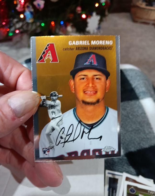 2023 Topps Chrome Platinum Anniversary #9 Gabriel Moreno — front