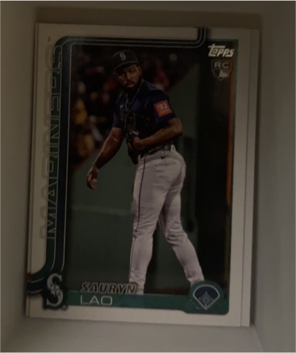 2025 Topps Update #US265 Sauryn Lao — front