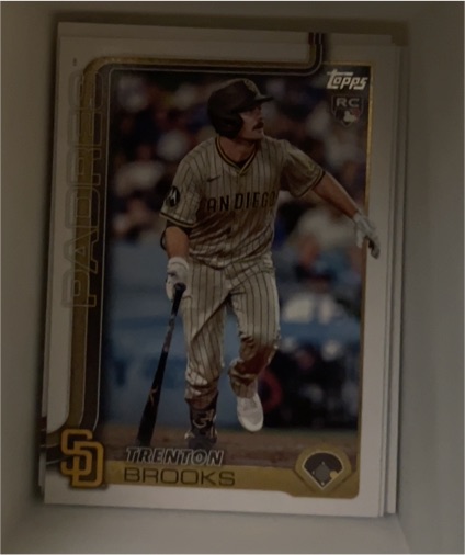 2025 Topps Update #US78 Trenton Brooks — front