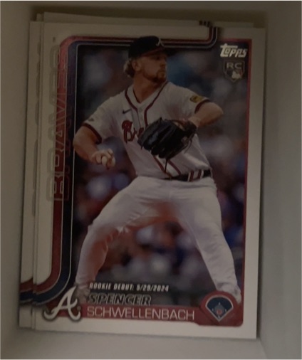 2025 Topps Update Series #US103 Spencer Schwellenbach — front