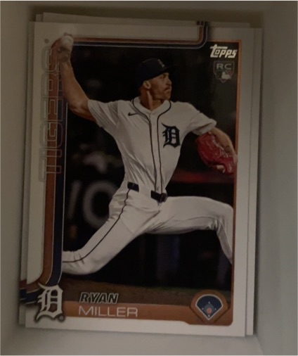 2025 Topps Update #US317 Ryan Miller — front