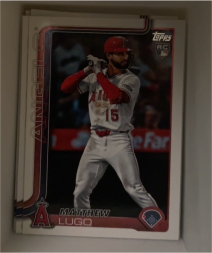 2025 Topps Update #US314 Matthew Lugo — front