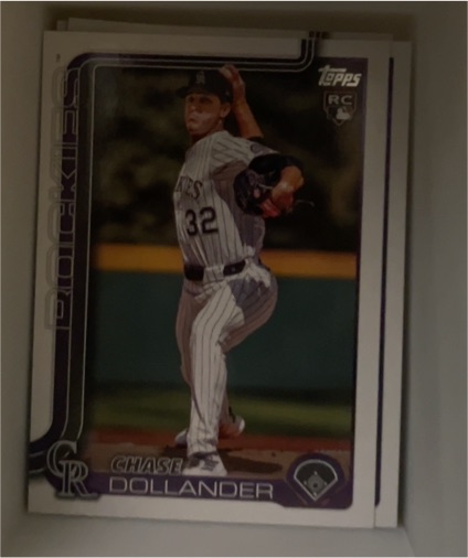2025 Topps Update #US151 Chase Dollander — front