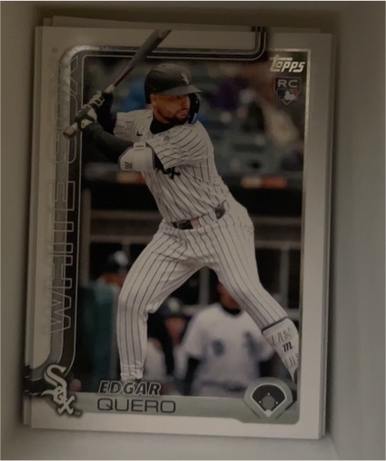 2025 Topps Update #US145 Edgar Quero — front