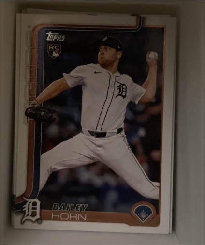 2025 Topps Update #US162 Bailey Horn — front