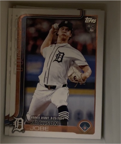 2025 Topps Update #US193 Jackson Jobe — front