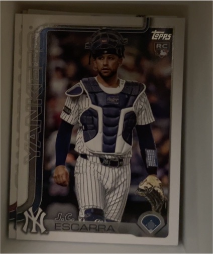 2025 Topps Update #US96 J.C. Escarra — front