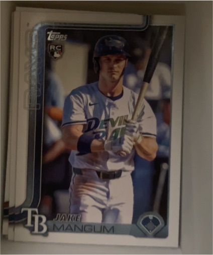 2025 Topps Update Series #US306 Jake Mangum — front