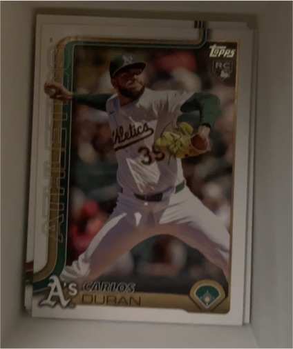 2022 Topps Update Series #US330 Carlos Duran — front