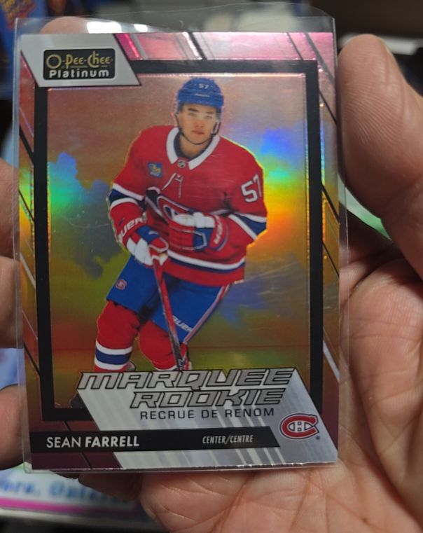 2023-24 O-Pee-Chee Platinum #267 Sean Farrell — front