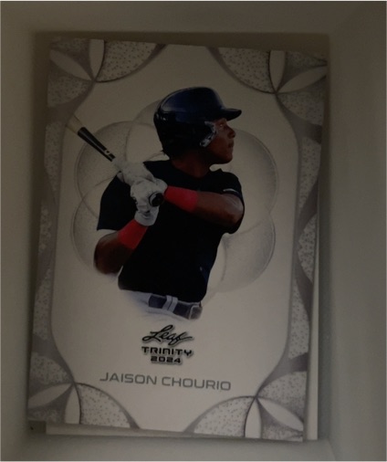 2024 Leaf Trinity #45 Jaison Chourio — front