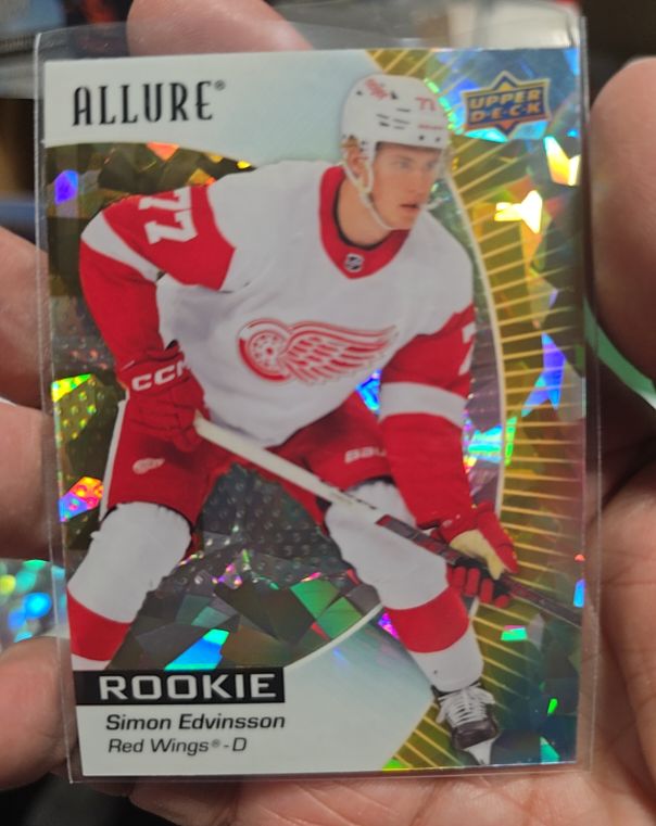 2023-24 Upper Deck Allure #147 Simon Edvinsson — front