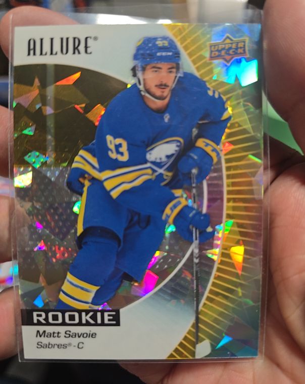 2023-24 Upper Deck Allure #128 Matt Savoie — front