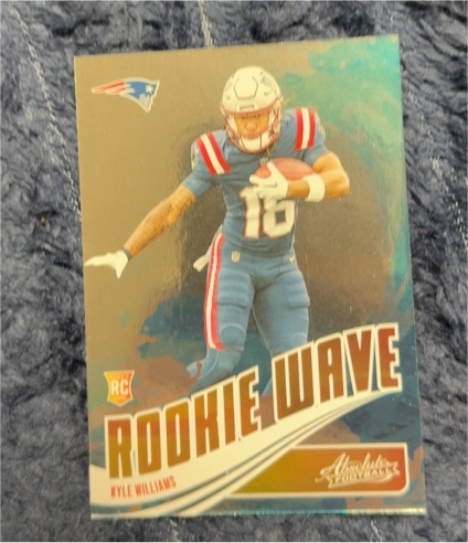 2025 Panini Absolute #RW-KWS Kyle Williams Rookie Wave — front