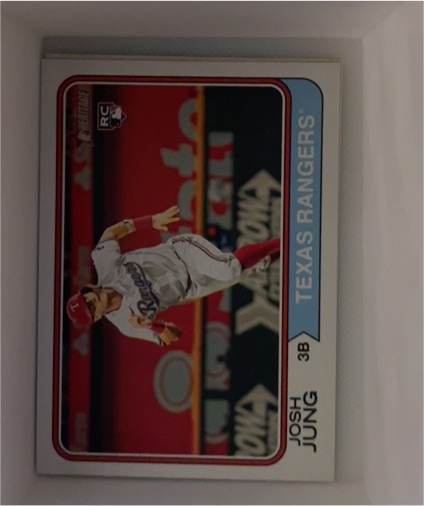 2023 Topps Heritage #512 Josh Jung — front